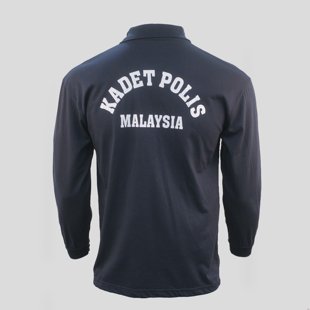 Kadet Polis Colar neck T-Shirt (Long Sleeve) – Beeloon.com – Malaysia